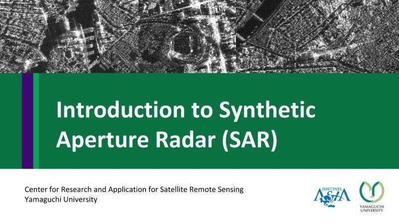 Introduction to Synthetic Aperture Radar (SAR)