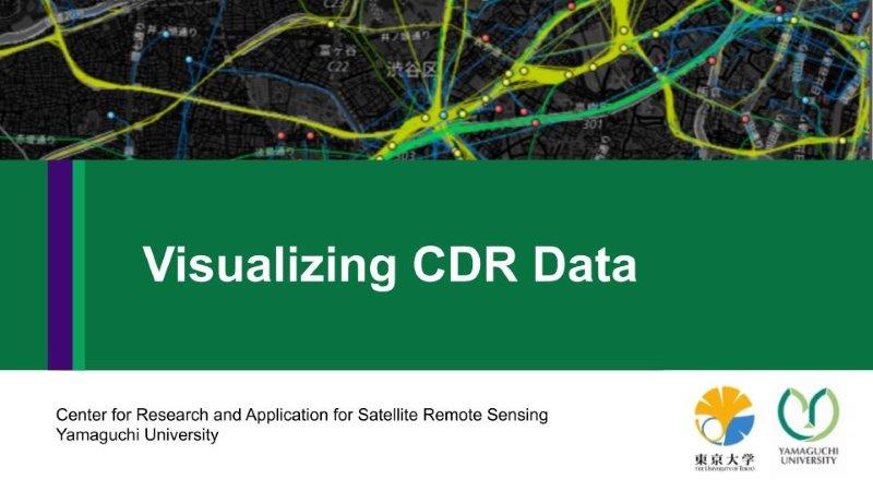 Visualizing CDR Data